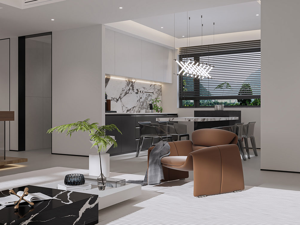 穎秀華府家裝裝修效果圖